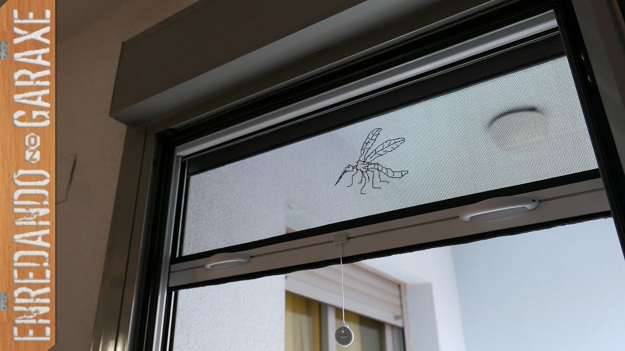 Cómo instalar una mosquitera enrollable paso a paso 🕸️
