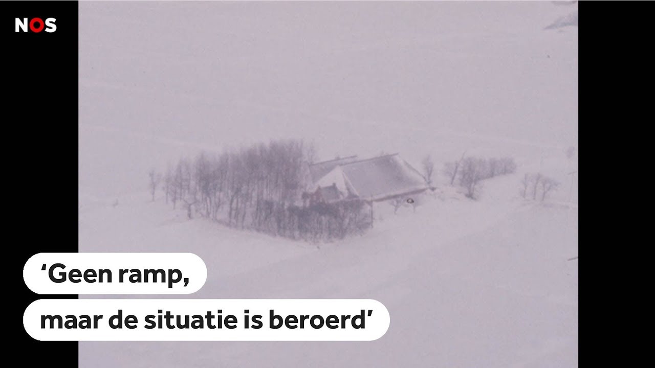 TERUG IN DE TIJD: Dorpen Noord-Nederland raakten geïsoleerd in strenge winter van 1979