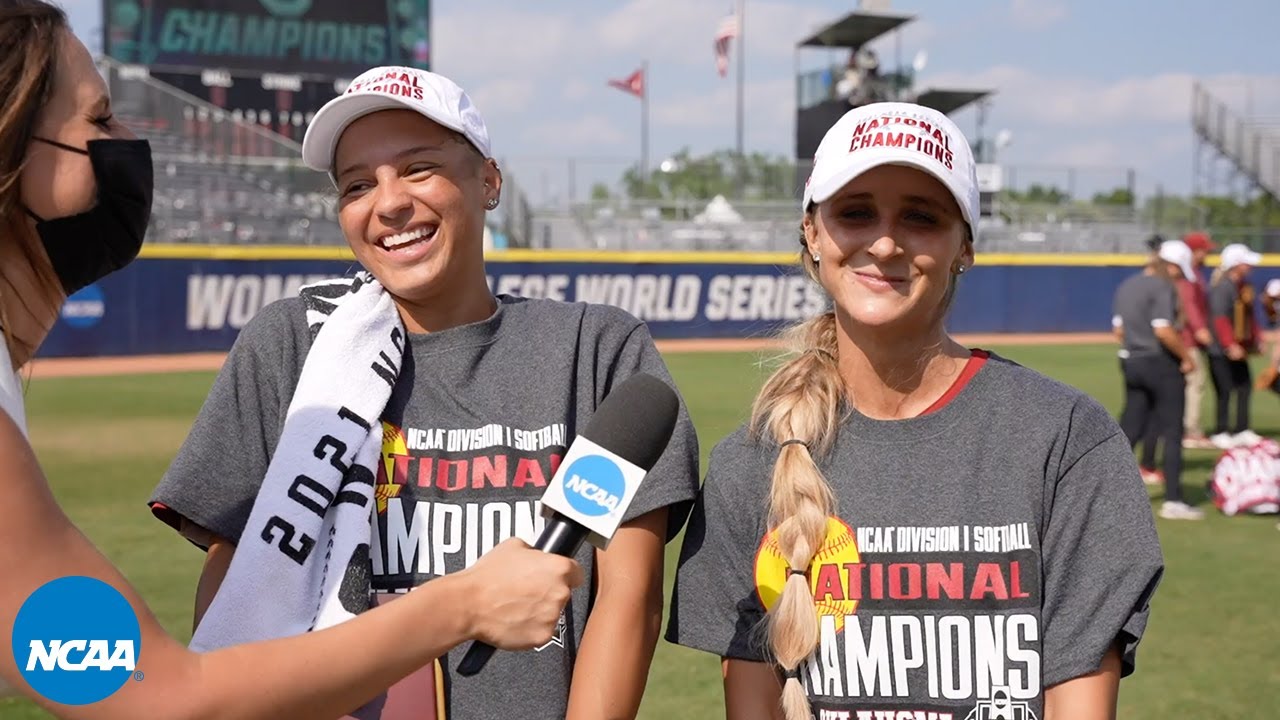 Oklahoma's Jayda Coleman and Mackenzie Donihoo on outfield partnership, celebrations