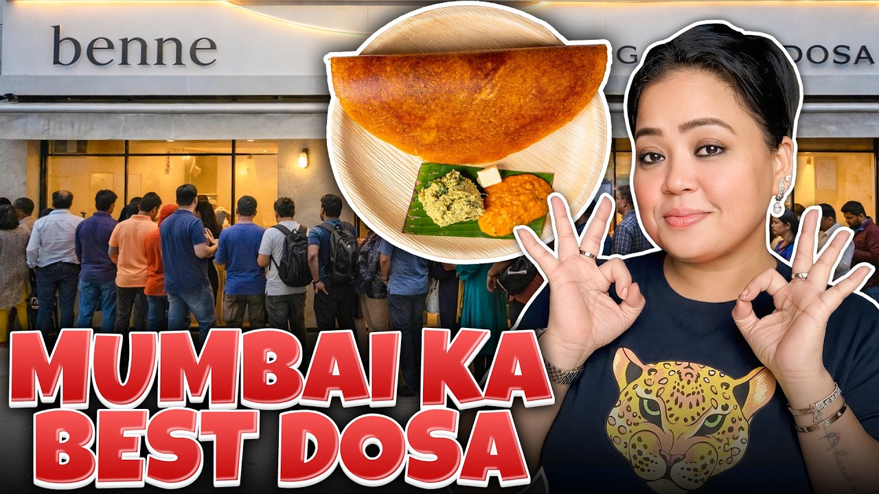 Maine Khaya Mumbai Ka Best Dosa 🤤 | Bharti Singh | Harssh Limbachiyaa | Golla | Yash