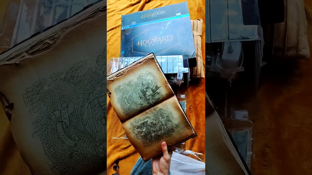 Hogwarts Legacy collector's edition unboxing