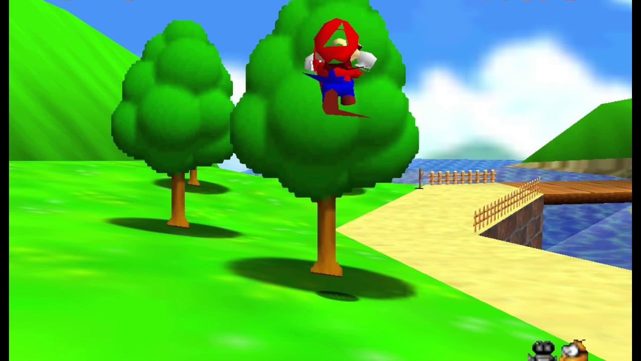 Super Mario 64 weird music corruption