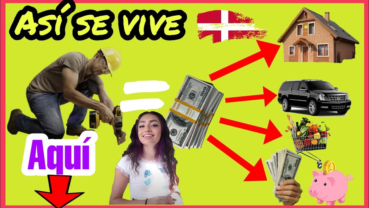 Dinamarca👉 Cuánto es Un SUELDO 💵 y Cuánto cuesta vivir Aquí 🇩🇰