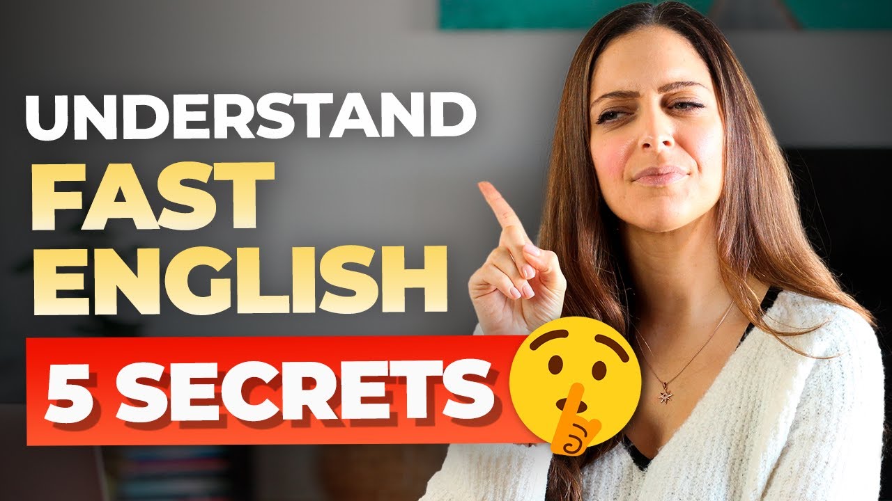 Do This If You Want To Understand Fast English