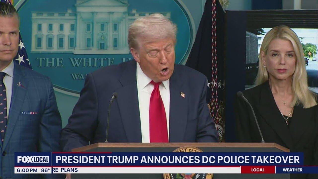 President Trump declares DC takeover: What you need to know