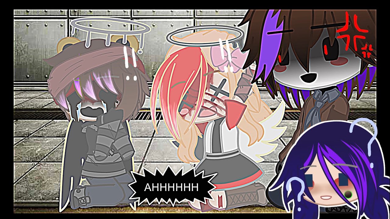 C.C and Elizabeth Afton in MLB || Marinette Afton || Pt 2 of C.C and Eli in UA