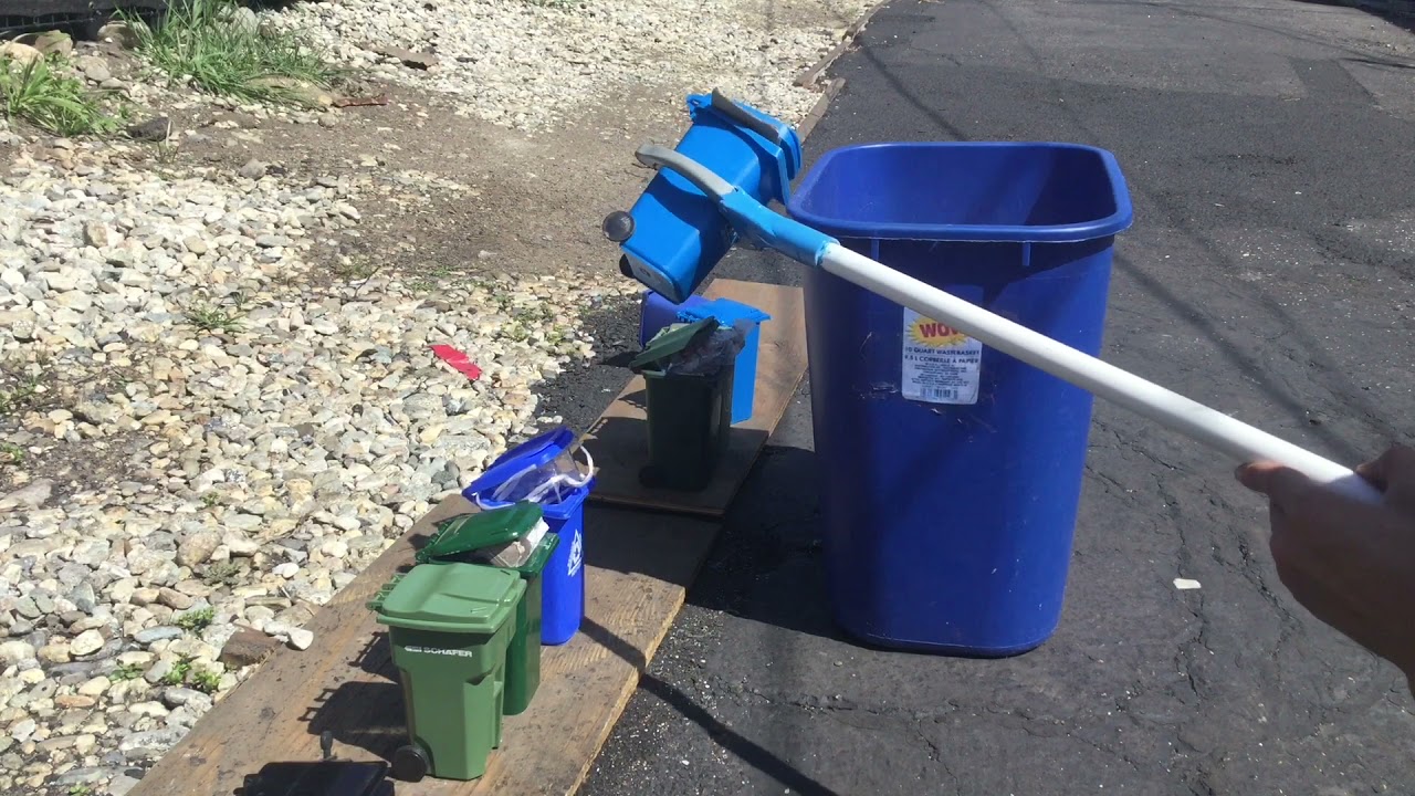 Trash Pickup With Mini Bins