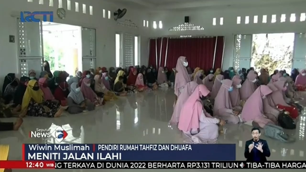 Perjuangan Dakwah Wiwin Muslimah, Pendiri Rumah Tahfiz & Dhuafa di DIY #SeputariNewsSiang 07/04