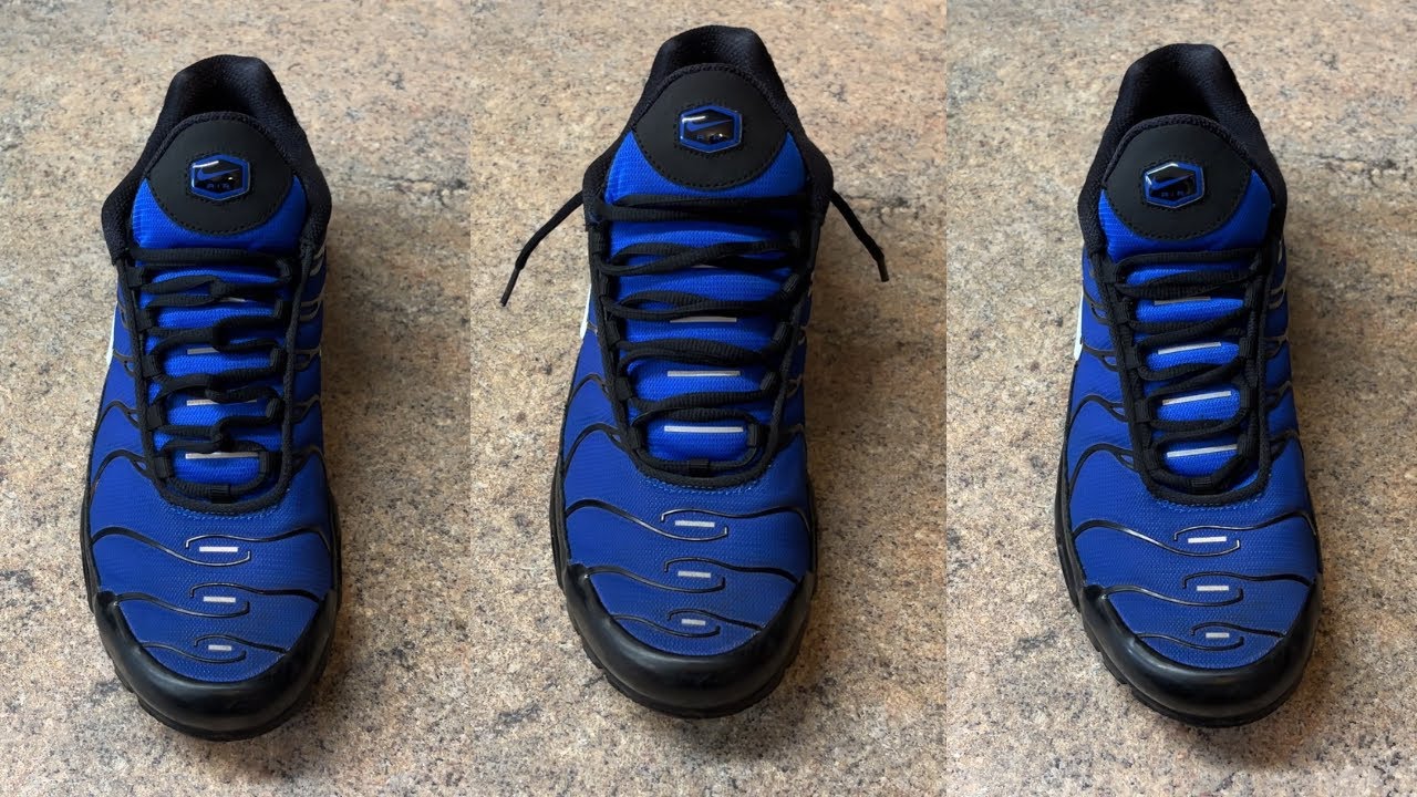 3 Best Ways How To Lace Your AIR MAX TN 👟 #nike #tutorial 