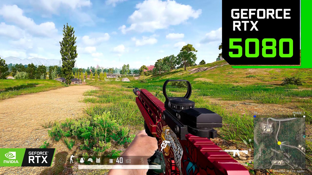 PUBG - RTX 5080 16GB ( 4K Ultra Settings )
