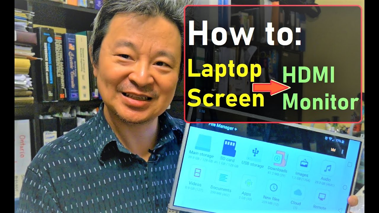 How to convert Laptop Screen into HDMI LCD monitor using VSDISPLAY Video Board Controller B156XW02