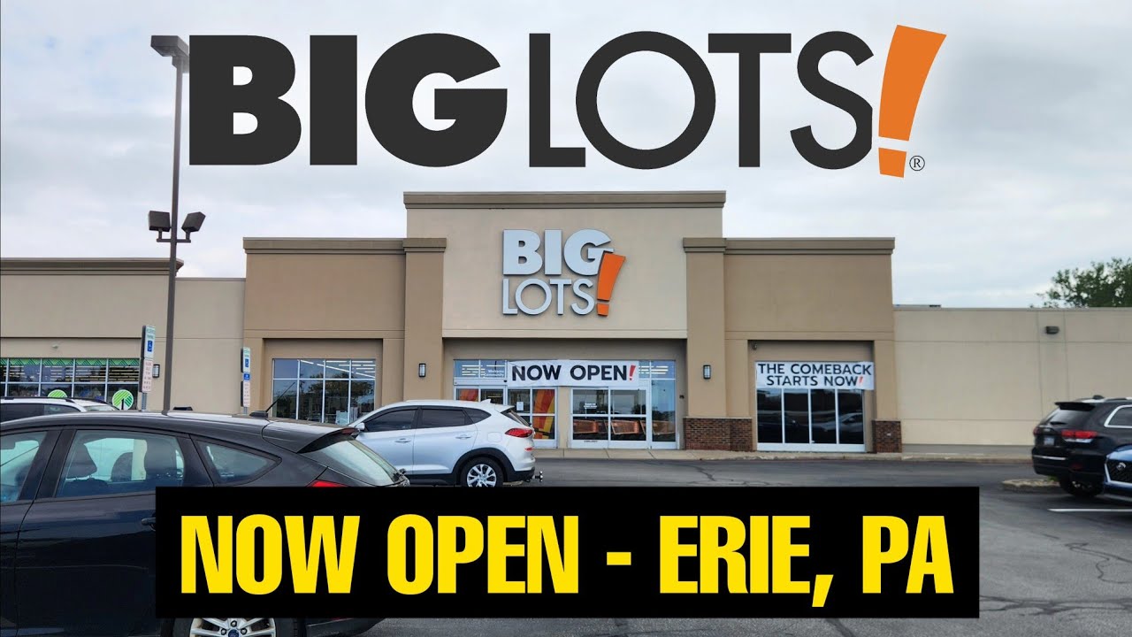 BIG LOTS NEW STORE TOUR - ERIE, PA