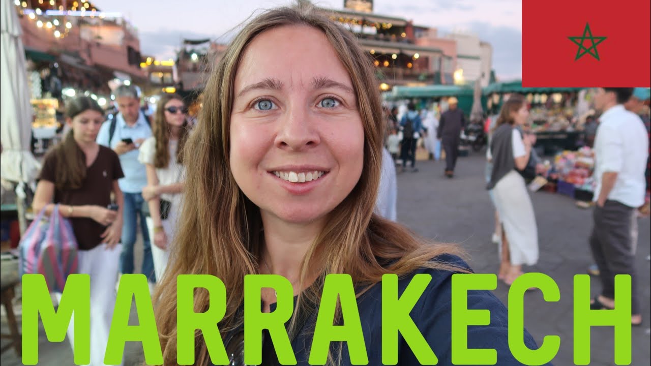 MARRAKECH (Souk & place Jeema el Fna)