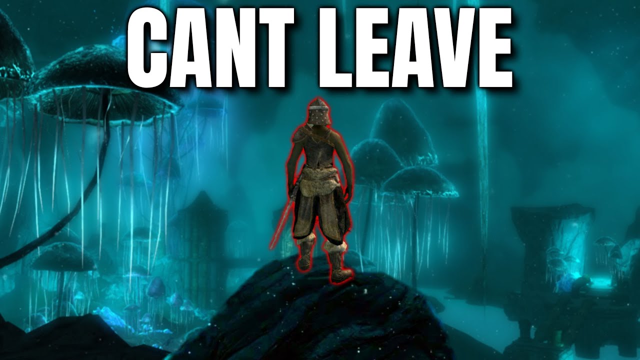 Can you play Skyrim without leaving Blackreach?