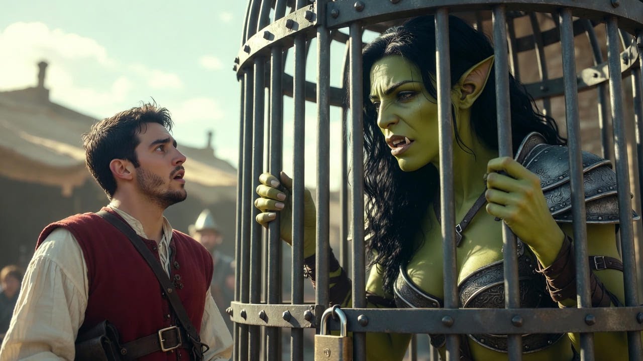 A Man Buys An Orc Woman at Auction — His Decision Changes Her Life Forever | HFY Sci-Fi