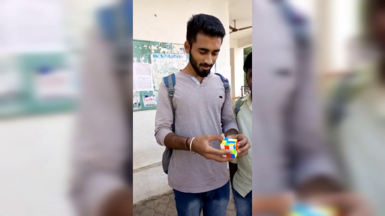 Casual solving in Collage with Akshay Raut .. ( USD King..)