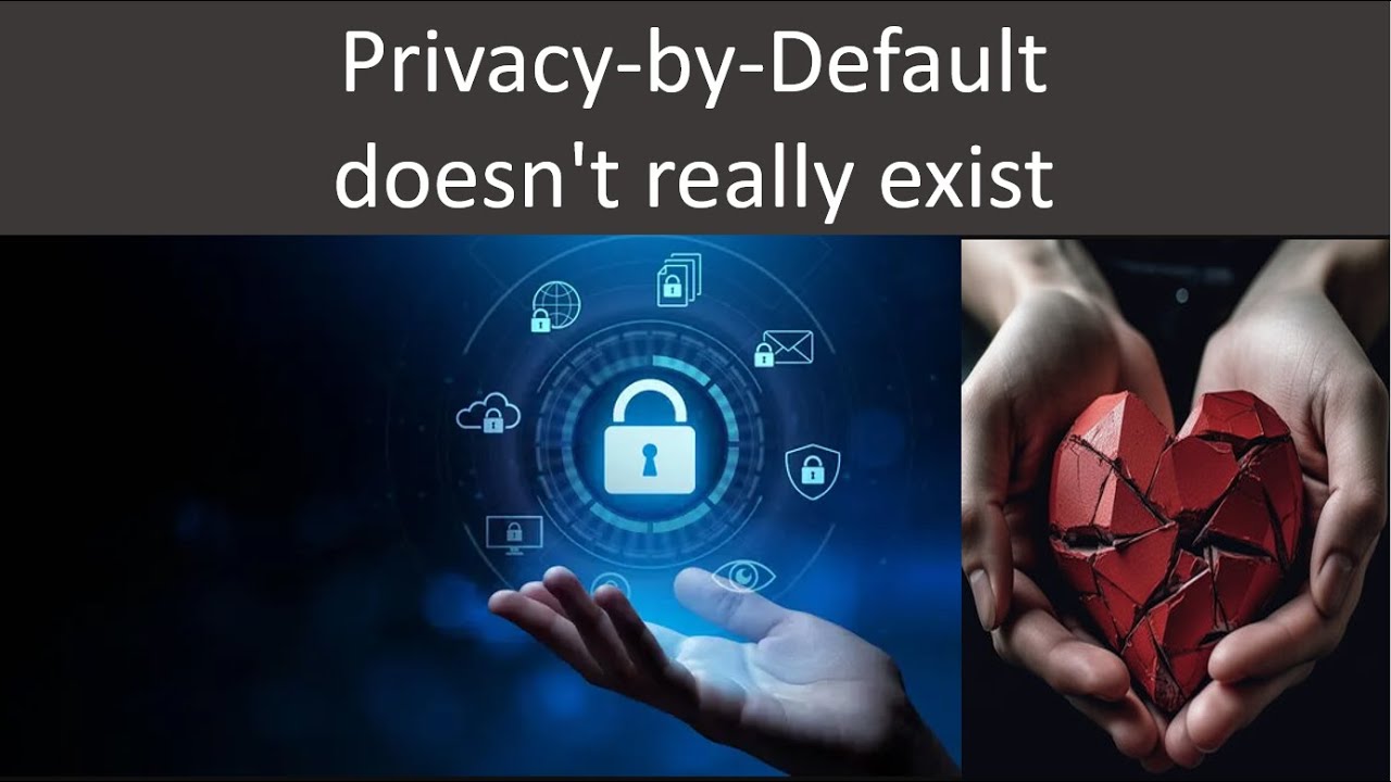 Privacy-by-Default doesn't really exist