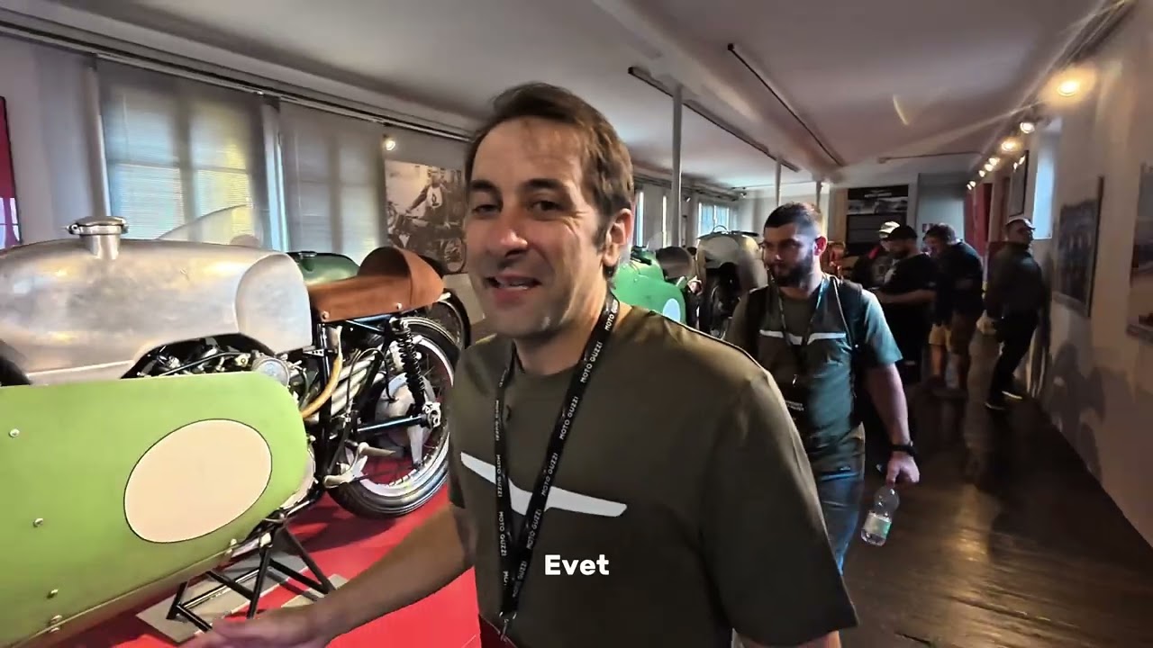 8 silindirli motor mu olur? Moto Guzzi Müzesi 2025