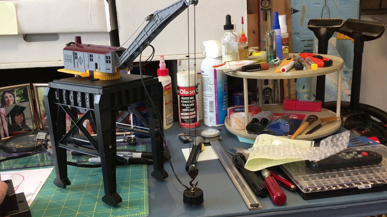 Lionel Erie Gantry Crane 6-12700 Operation