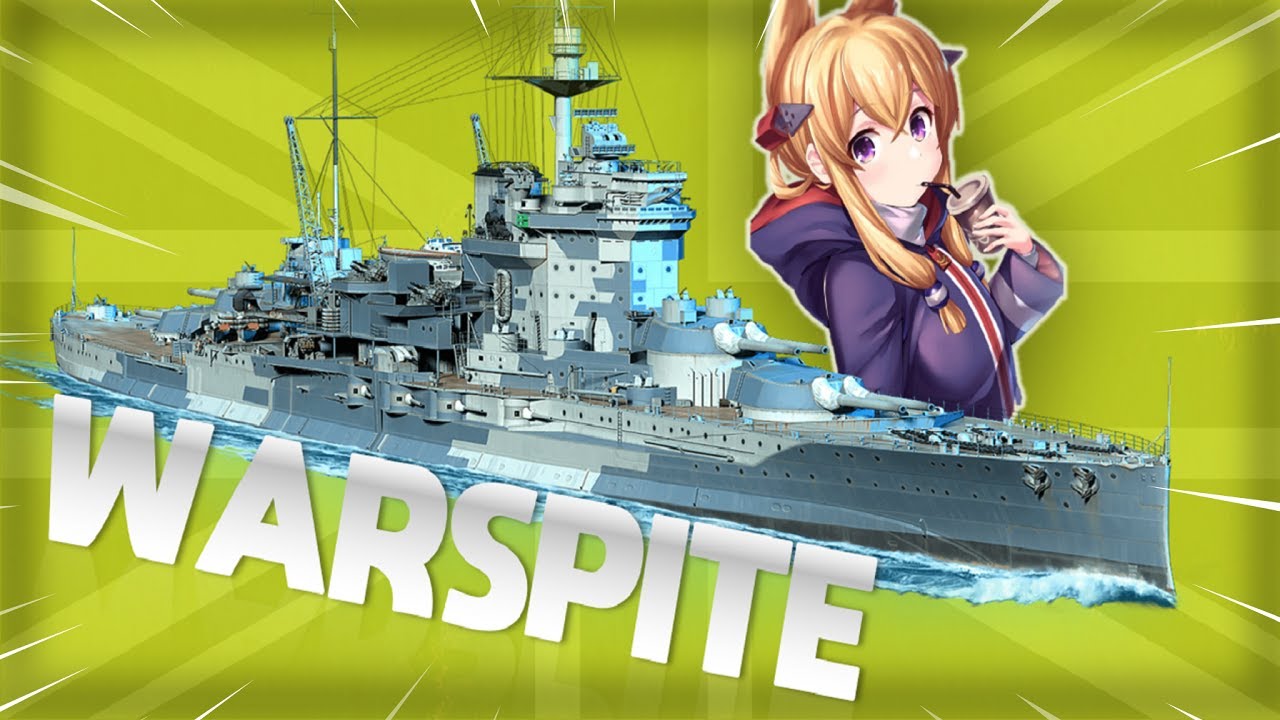 WARSPITE — безусловно, лучший линкор 5-го уровня в World of Warships Legends.
