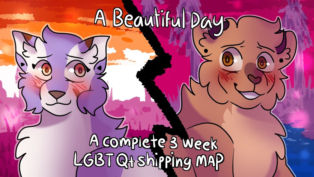 A Beautiful Day (Complete LGBTQ+ shipping map)