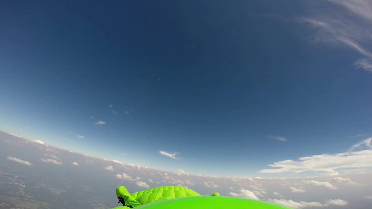 Skydive Back Flying my Wingsuit with Friends Squirrel Funk (2014)
