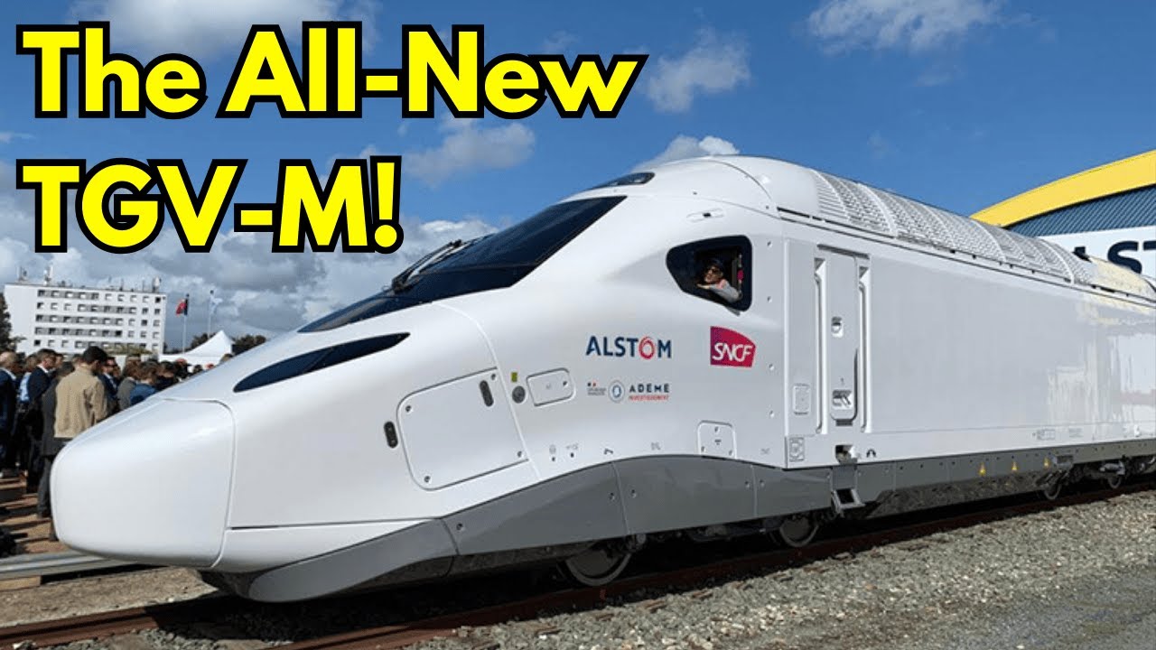 The All-New TGV-M! - Welcome to the Future of High-Speed Travel #tgv  #highspeed #france  #railway