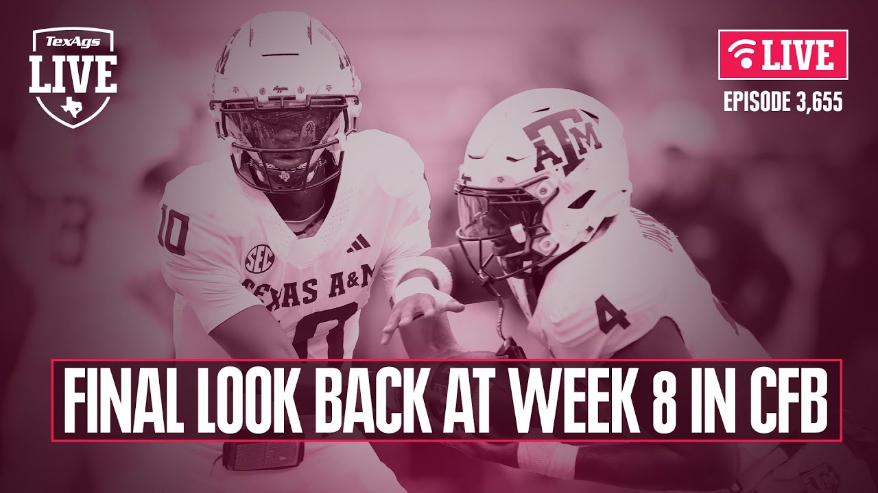 TexAgs Live: WED Oct. 22 feat. David Nuño, Olin Buchanan, Max Wright & more!