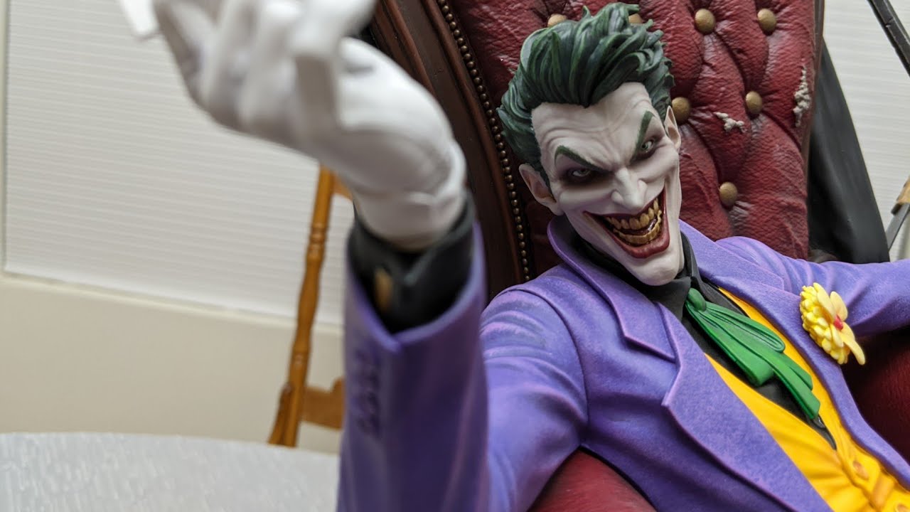 Joker Maquette EX from Tweeterhead Unboxing/Review