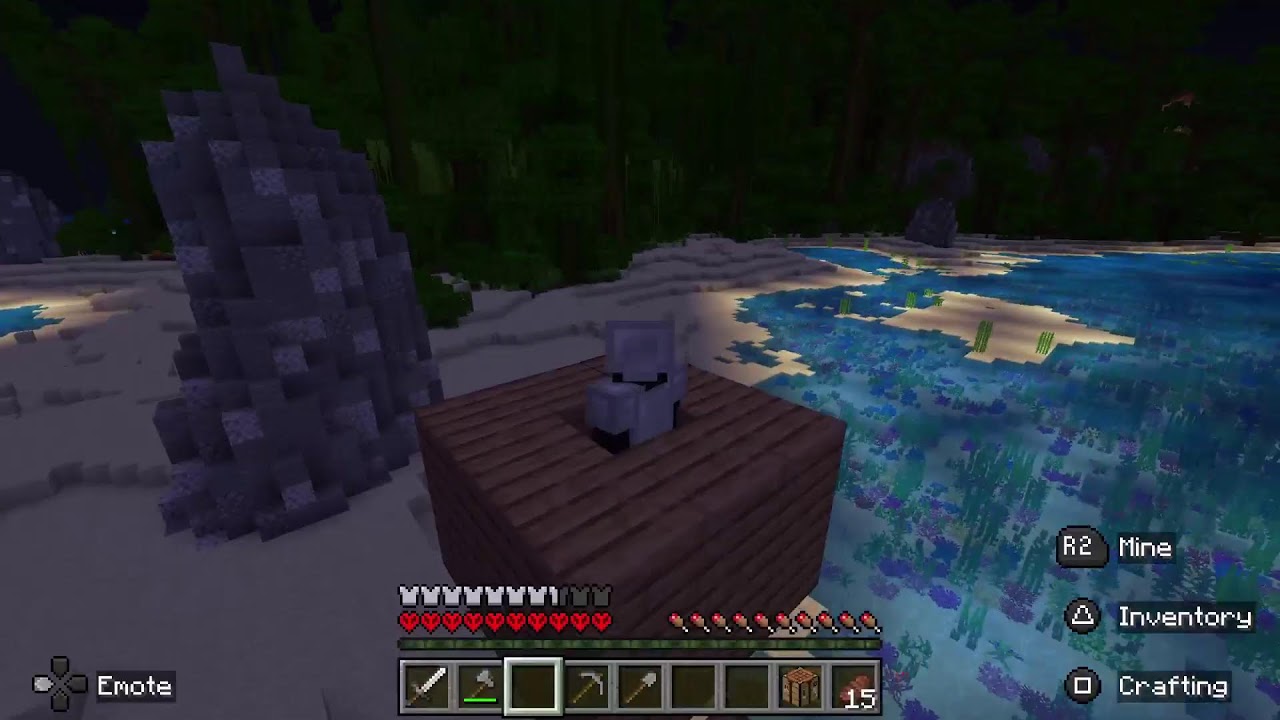 100 DAYS HARDCORE ISLAND MINECRAFT part 1