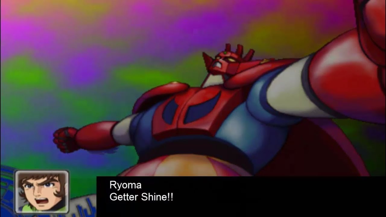 Super Robot Wars Z - Getter Dragon All Attacks (English Subs)