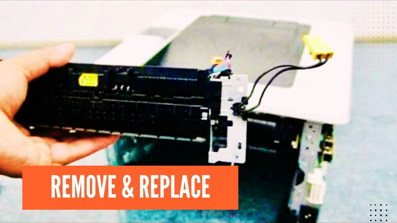 How to Remove and Replace Fuser Unit on HP Laserjet Pro 4003DN | Tech Fix Everythings