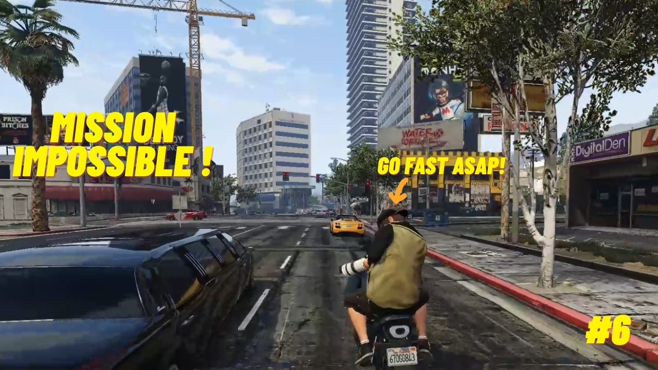 MISSION IMPOSSIBLE 📸 Celebrity Car Chase with Beverly | GTA V