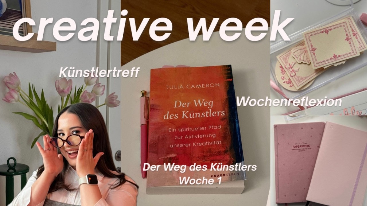 Meine erste Woche zurück zur Kreativität ✨ | Künstlertreffen, Reflexion & Planung 👩🏻‍🎨✍🏻