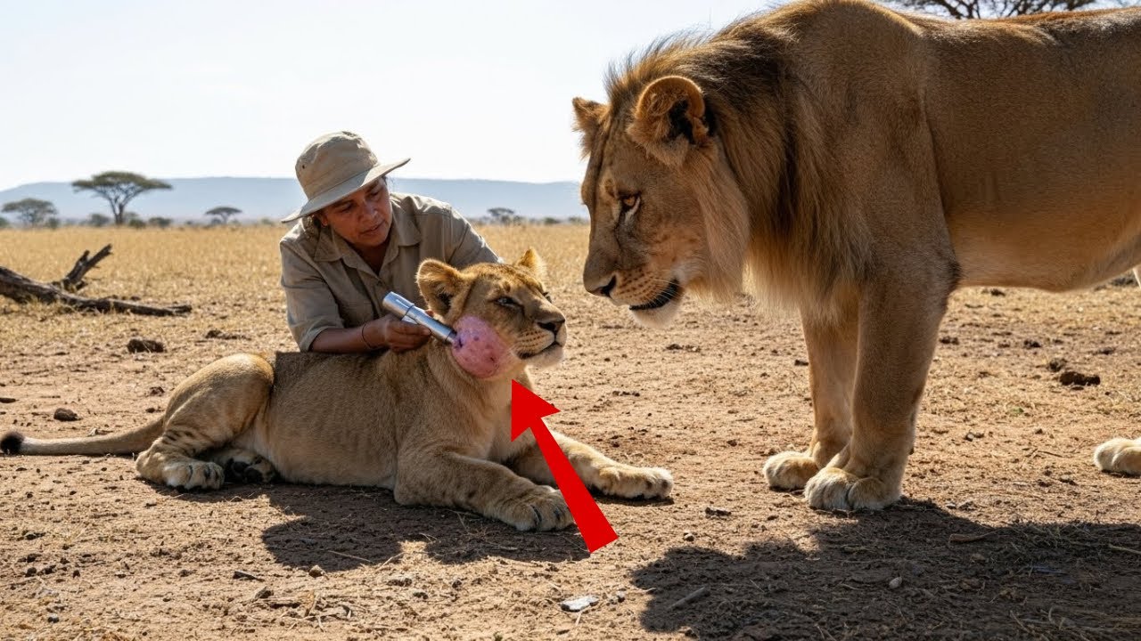 A Father Lion Walked 5 Days To Save His Sick Cub - A Rescue Story That Touched Millions
