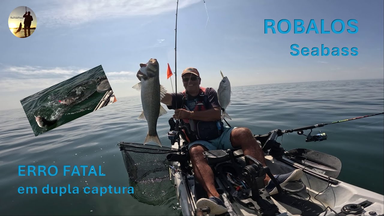 ERRO FATAL em dupla captura de robalos