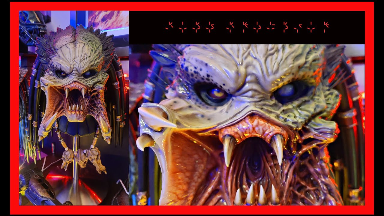 Wolf Predator | Custom Life Size Bust #5 of 5 | Unboxing and Review | Guru Reviews