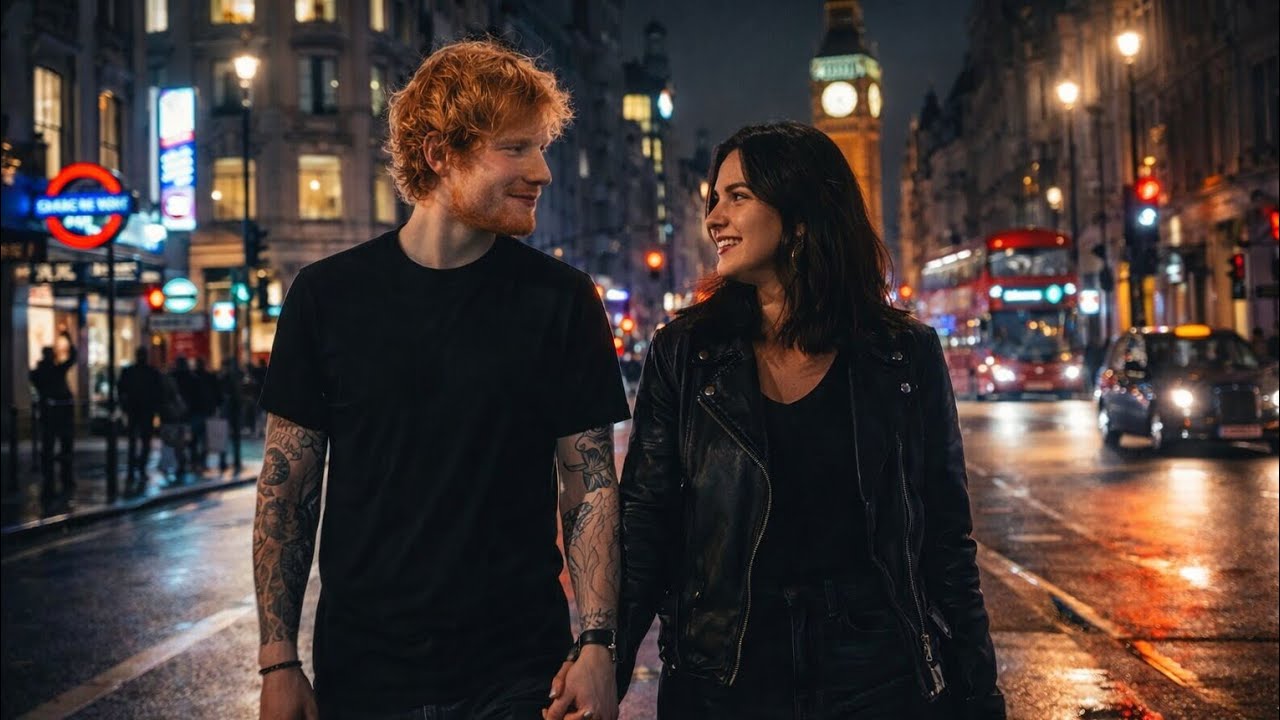 Ed Sheeran – City Lights and Your Eyes (Official Lyric Video) | Late Night London Love Song