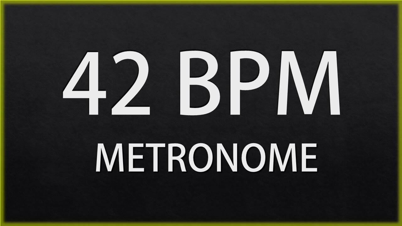 42 BPM - METRONOME
