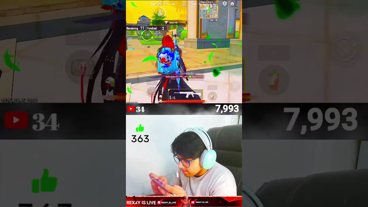 RICH STREAMER GOT SHOCKED 🔥 106/160 BGMI #shorts #bgmi #pubgmobile #slakyZ #bgmishorts #viral