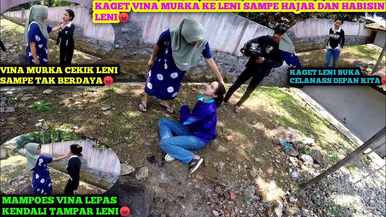 GREGET VINA MURKA HABISIN LENI SAMPE AMPUN GEGARA MAU BAWA KABUR‼️