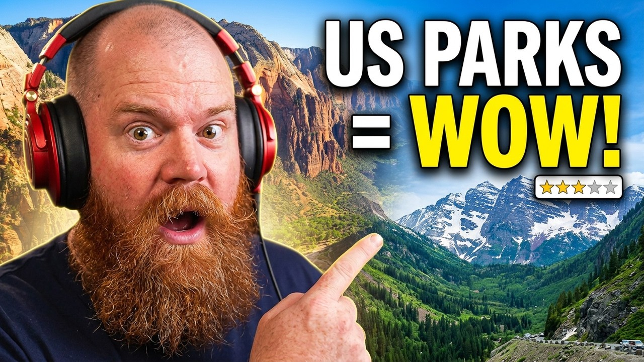 Aussie Reacts To The Best 25 National Parks in the USA