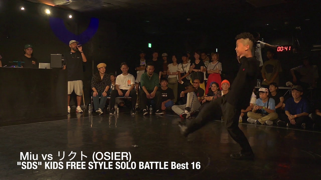 リクト (OSIER) vs Miu【FREESTYLE (kids) BATTLE】TOP16// #SDSosaka 2018夏の陣