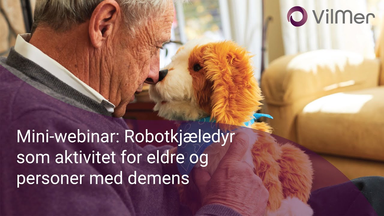 Mini-webinar: Robotkjæledyr som aktivitet for eldre og personer med demens