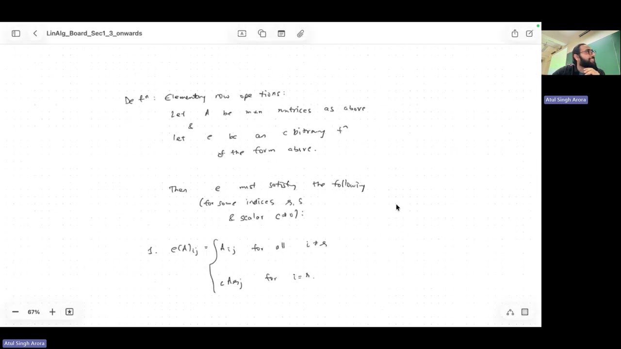 Linear Algebra | Lecture 2