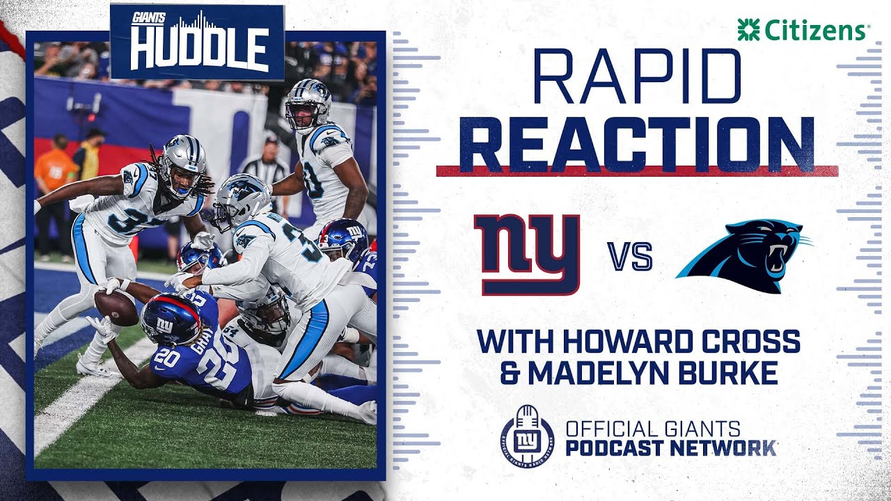 Giants-Panthers Preseason Week 2 Recap | New York Giants