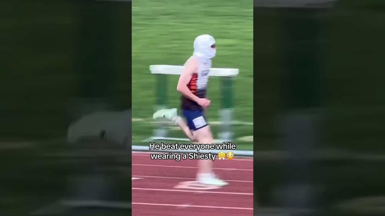 Running Track in shiesty mask?!