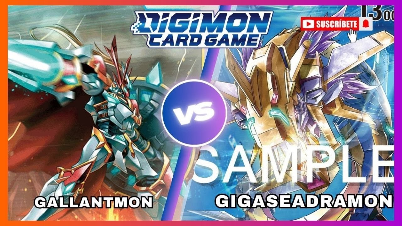 Metalseadramon vs Gallantmon | Digimon Card Game