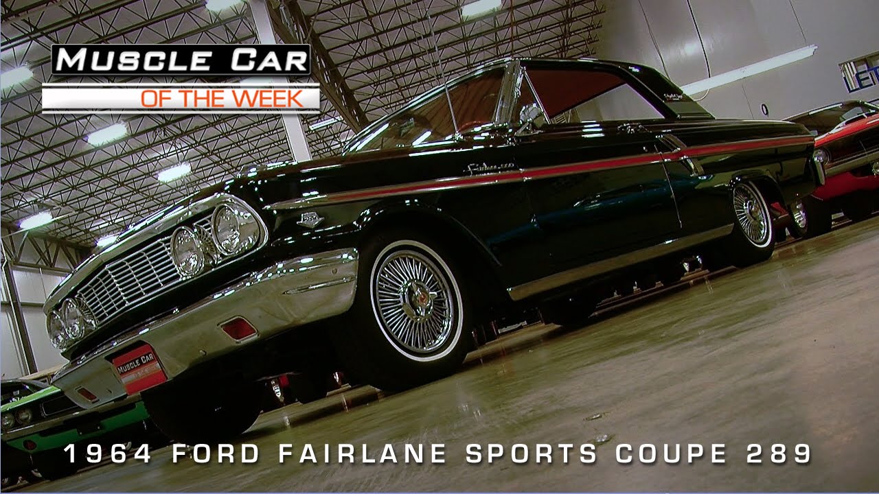 1964 Ford Fairlane Sports Coupe K-Code 289 Muscle Car Of The Week Video #66