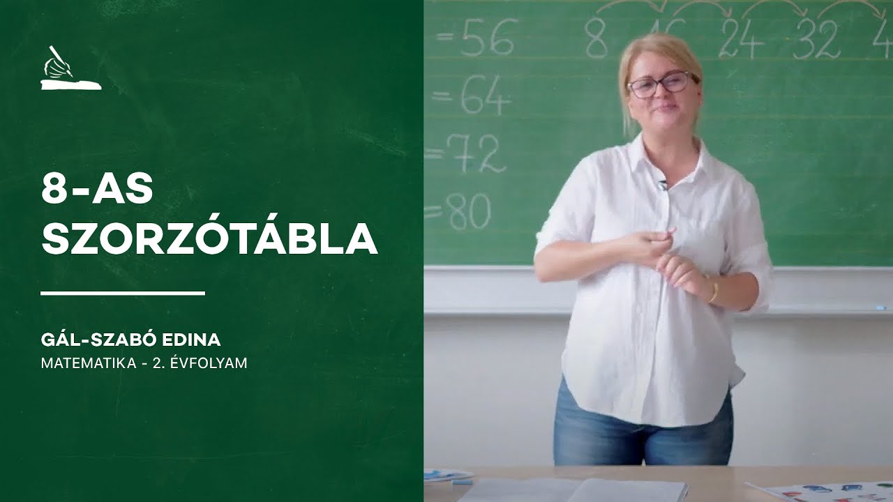 8-as szorzótábla | Gál-Szabó Edina